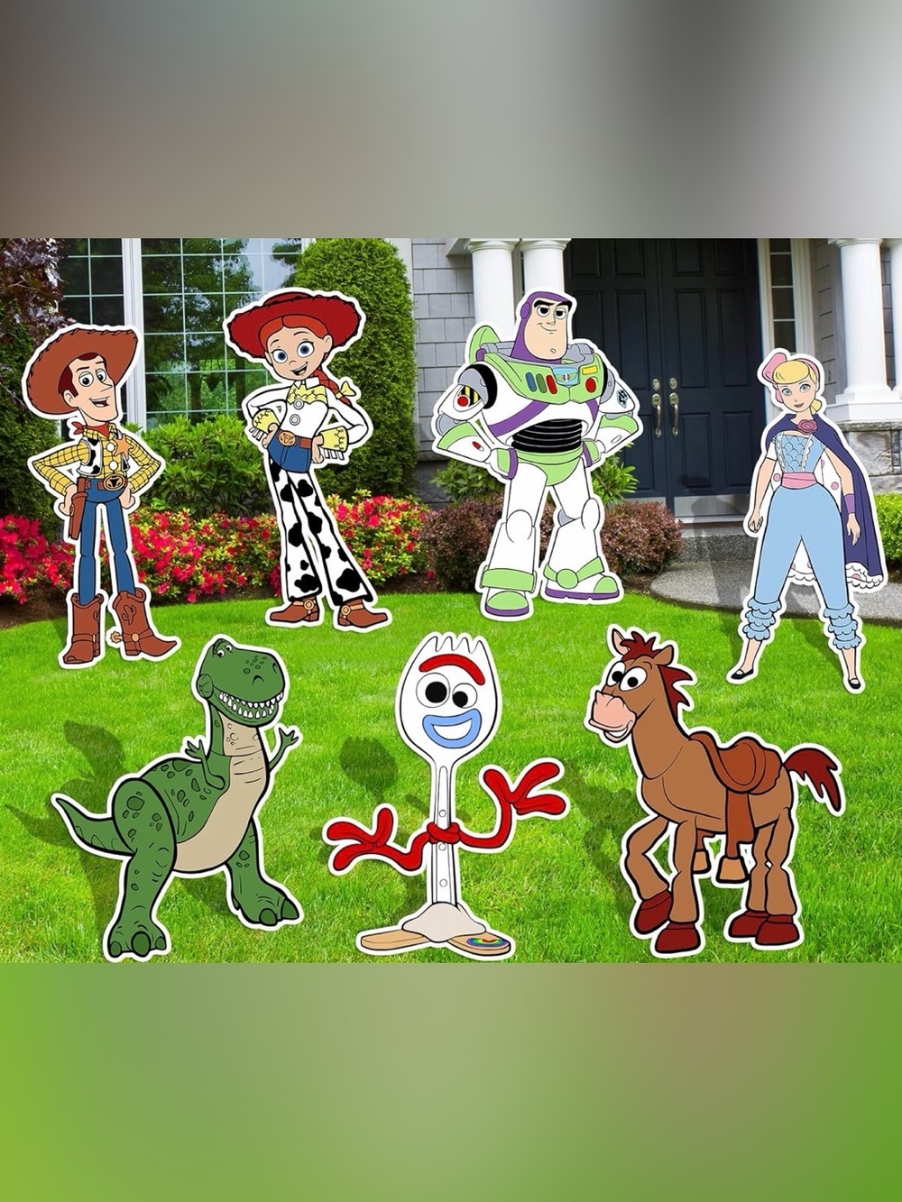 Toy Story Character Yard Stakes~ NWOT